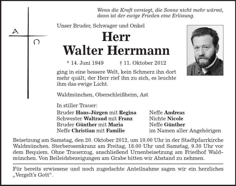 Traueranzeige  