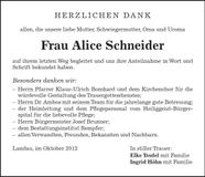 Traueranzeige  