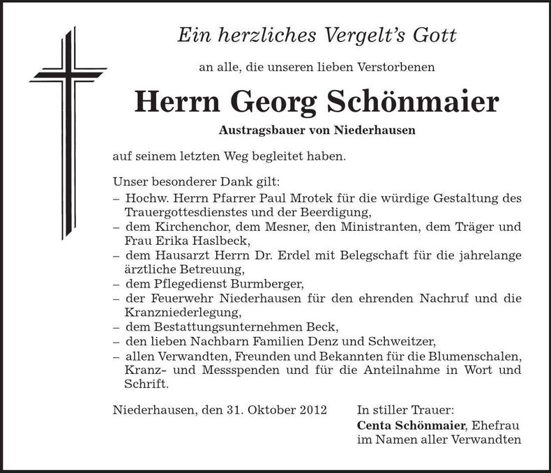 Traueranzeige  