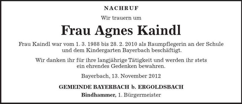 Traueranzeige  