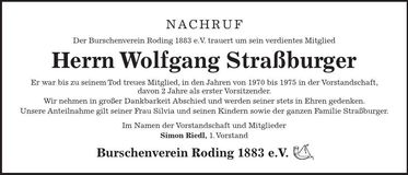 Traueranzeige Johannes Neumeier