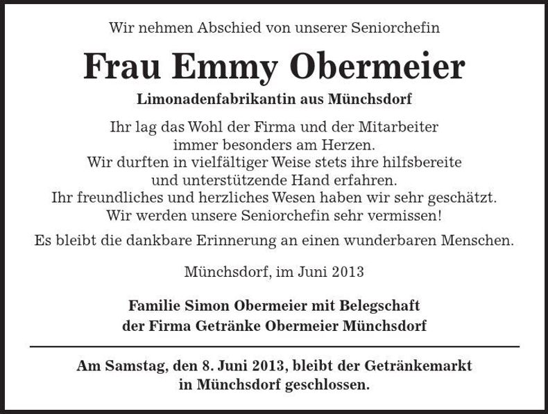 Traueranzeige  