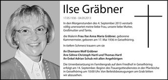 Traueranzeige  