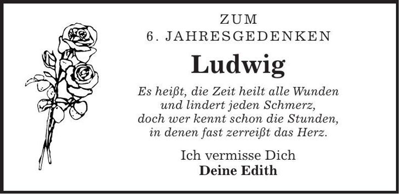 Traueranzeige Ludwig 
