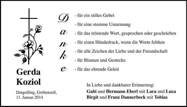 Traueranzeige Markus Grzywatz