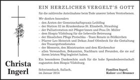 Traueranzeige  