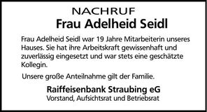Traueranzeige  
