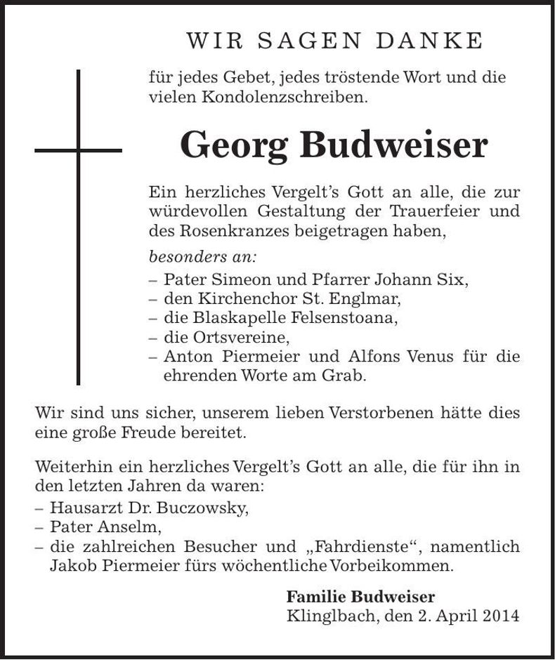 Traueranzeige  