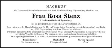 Traueranzeige  