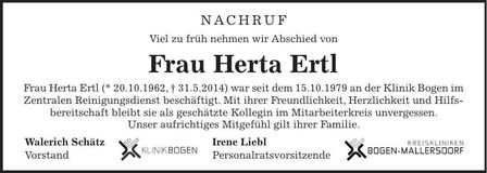 Traueranzeige Bärbel Floßmann