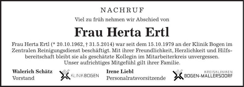 Traueranzeige Bärbel Floßmann