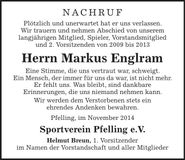 Traueranzeige Erna Komma