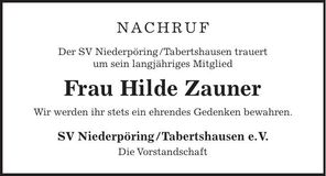 Traueranzeige Xaver Gröll