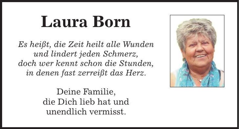 Traueranzeige Laura Born