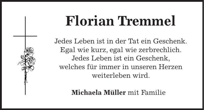 Traueranzeige Kornelia Müller