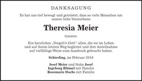 Traueranzeige Heinrich Hauner