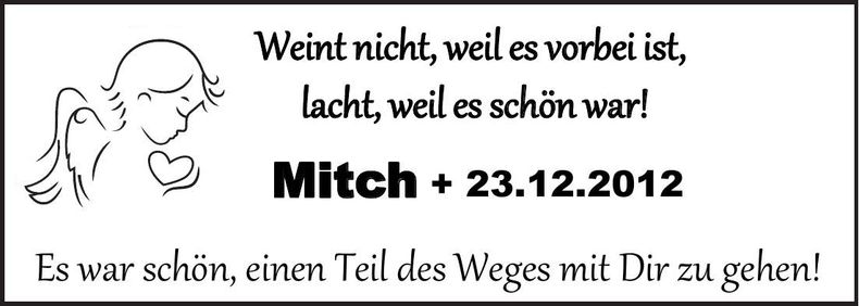 Traueranzeige Michael Klosik