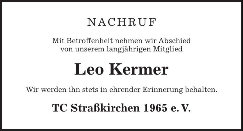 Traueranzeige Georg Fedeneder