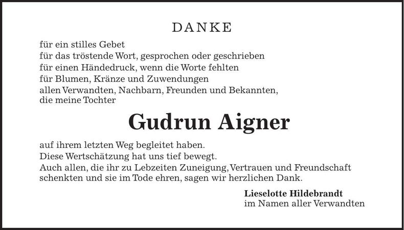 Traueranzeige Hans-Jürgen Hildebrandt
