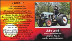Traueranzeige Uschi Wiesbeck