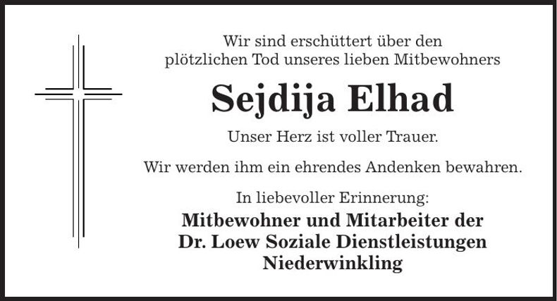 Traueranzeige Boris Benko