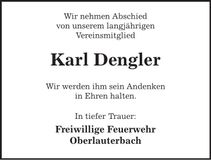 Traueranzeige Heinrich Söder