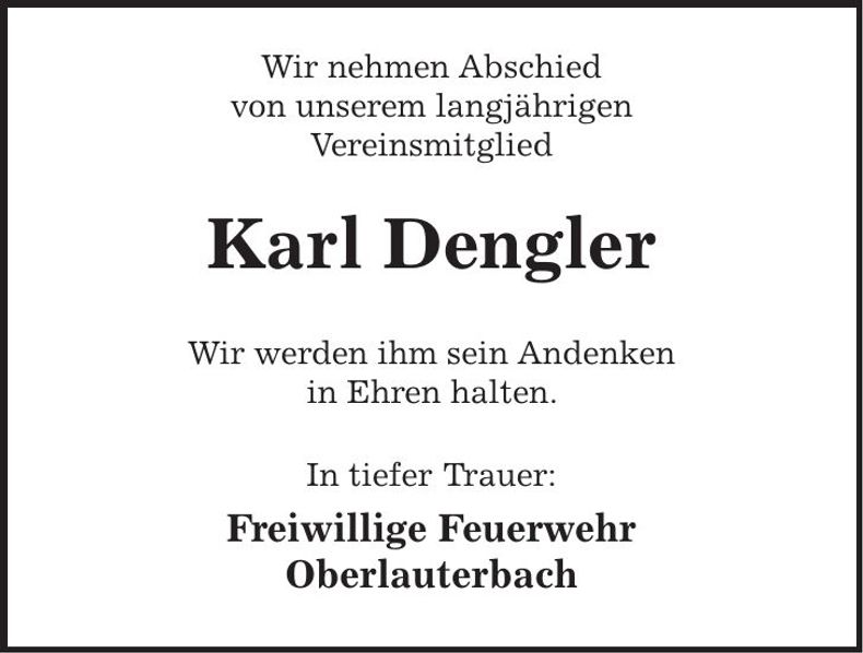 Traueranzeige Heinrich Söder