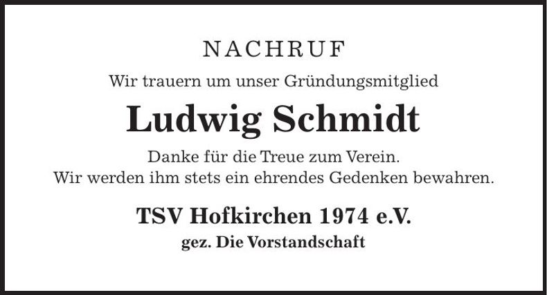 Traueranzeige Erich sen. Limmer
