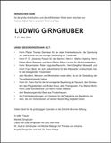 Traueranzeige Ludwig Girnghuber