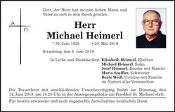 Traueranzeige Michael Heimerl