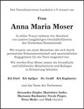 Traueranzeige Anna Maria Moser