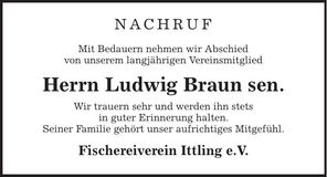Traueranzeige Erwin Steinkirchner
