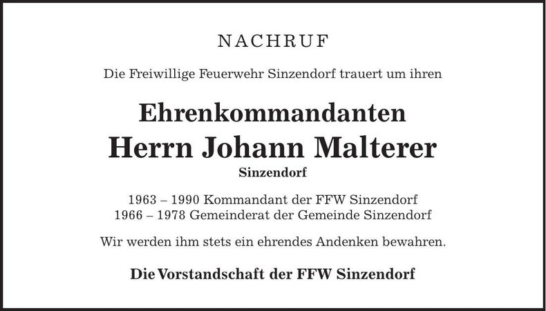 Traueranzeige Michael Stangl