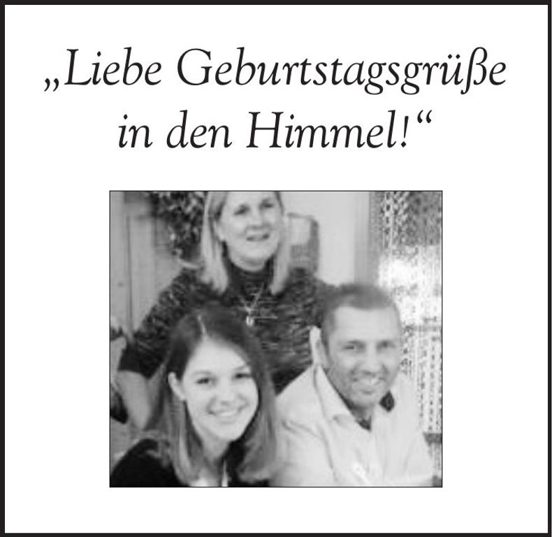 Traueranzeige Christian Oßner