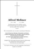 Traueranzeige Alfred Meßmer