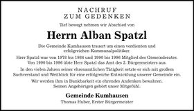 Traueranzeige Karl Vilser