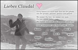Traueranzeige Claudia Voigt