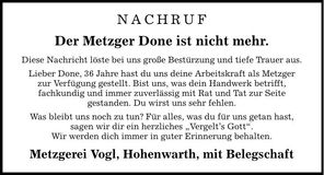 Traueranzeige Anton Weber