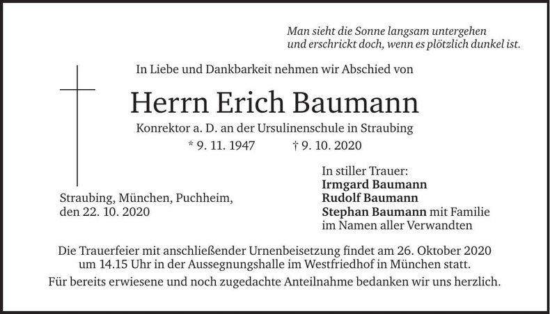 Traueranzeige  