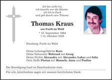Traueranzeige Thomas Kraus