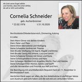 Traueranzeige Cornelia Schneider