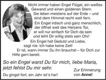 Traueranzeige Anna Raab