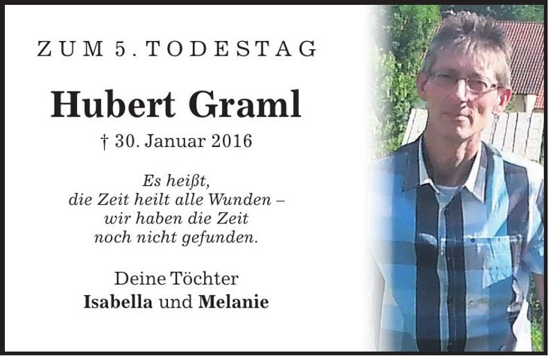 Traueranzeige Hubert Graml