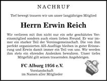 Traueranzeige Brigitte Drexler