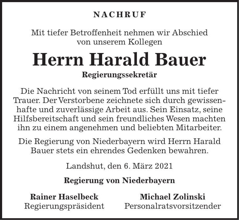 Traueranzeige Wolfgang Mühlberger