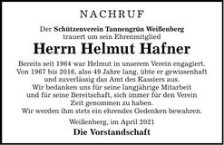 Traueranzeige Hans Mühlbauer