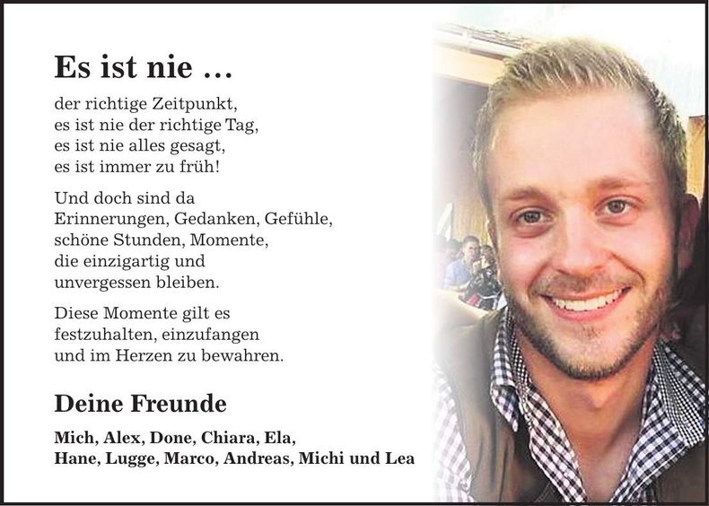 Traueranzeige Jochen Menacher
