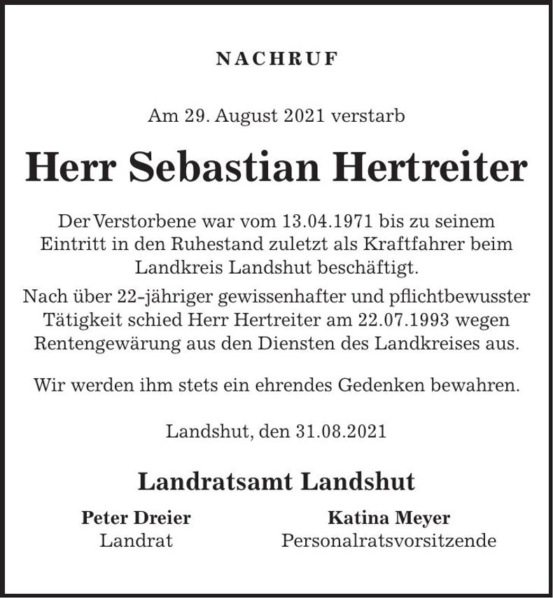 Traueranzeige Rudolf Mois