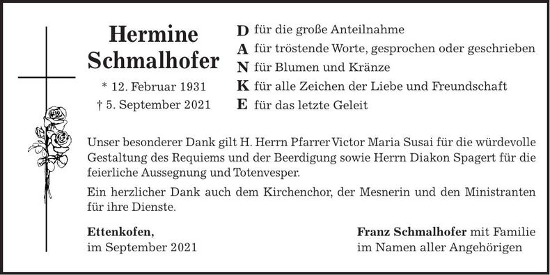 Traueranzeige Andrea Sterr