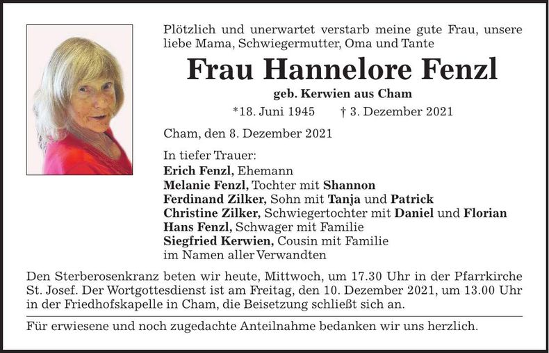 Traueranzeige  